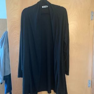 Joah Brown Oversized Black cardigan